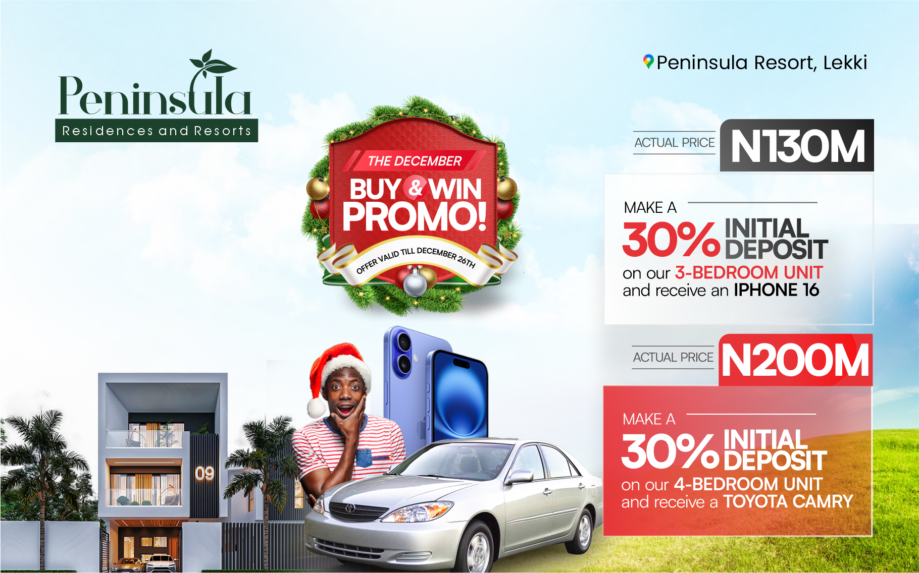 PENINSULA BUY AND WIN PROMO 1920X1200